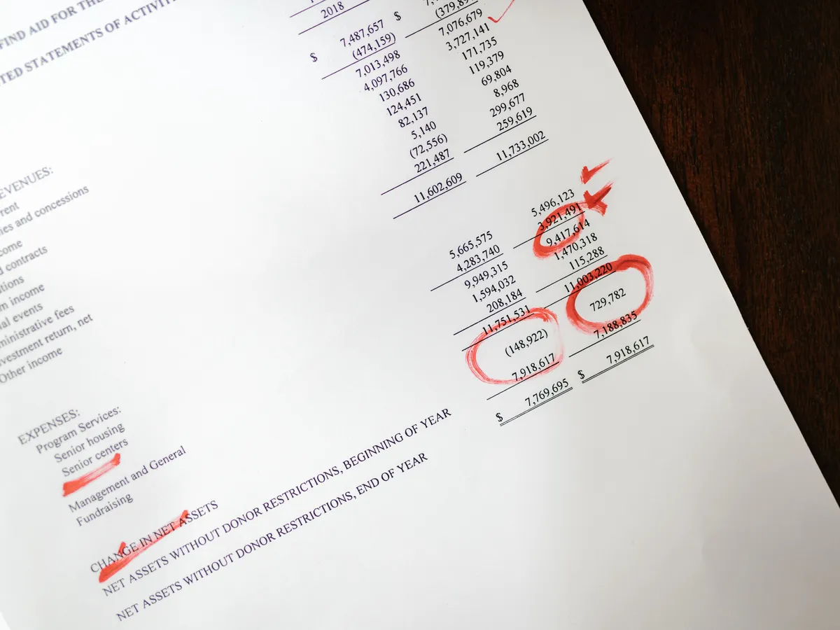 Rapport d'audit Qualiopi annoté faisant apparaître une non-conformité à corriger