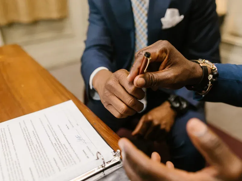 Signature d'une convention de formation liée au financement d'une action