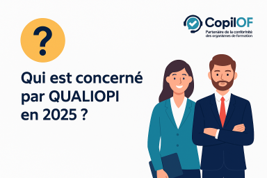 Deux professionnels expliquant qui sont concernés par la certification QUALIOPI